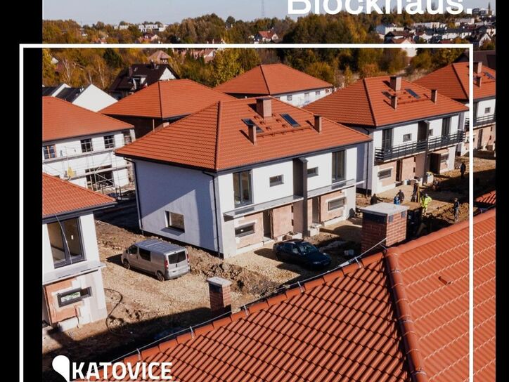 Raport z postępu prac nad #Domy_KatoVice, etap II by @blockhaus_pl, przy ul. Rezedowej w Katowicach.